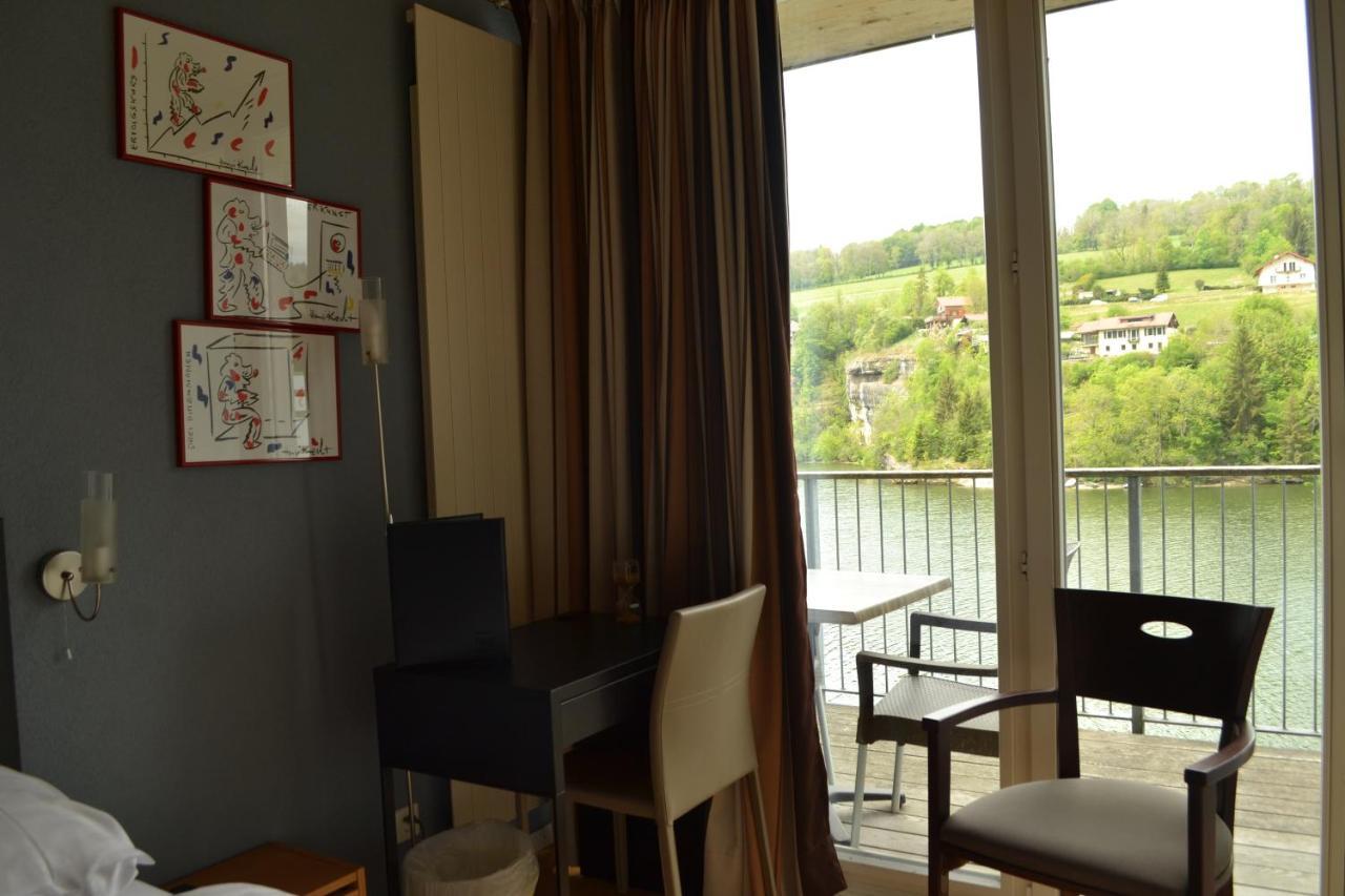Hotel Les Rives Du Doubs Les Brenets Dış mekan fotoğraf