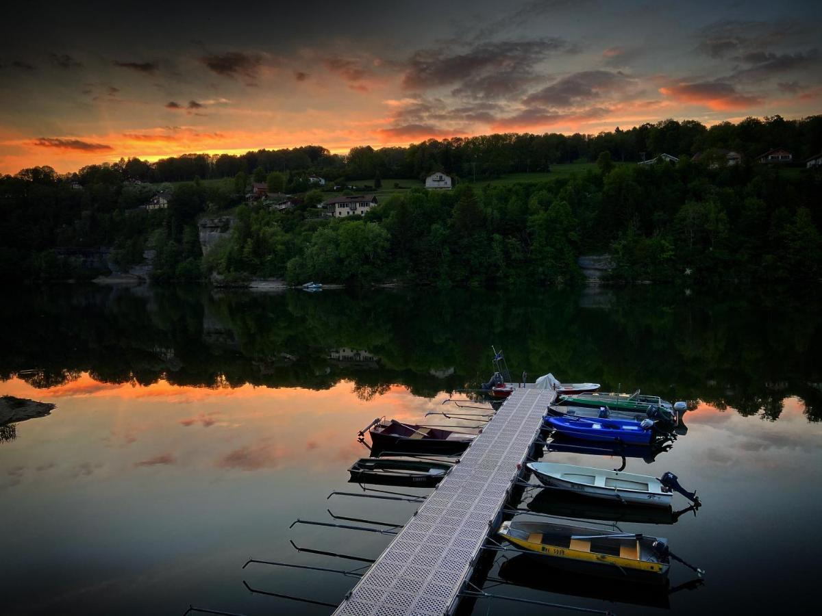 Hotel Les Rives Du Doubs Les Brenets Dış mekan fotoğraf