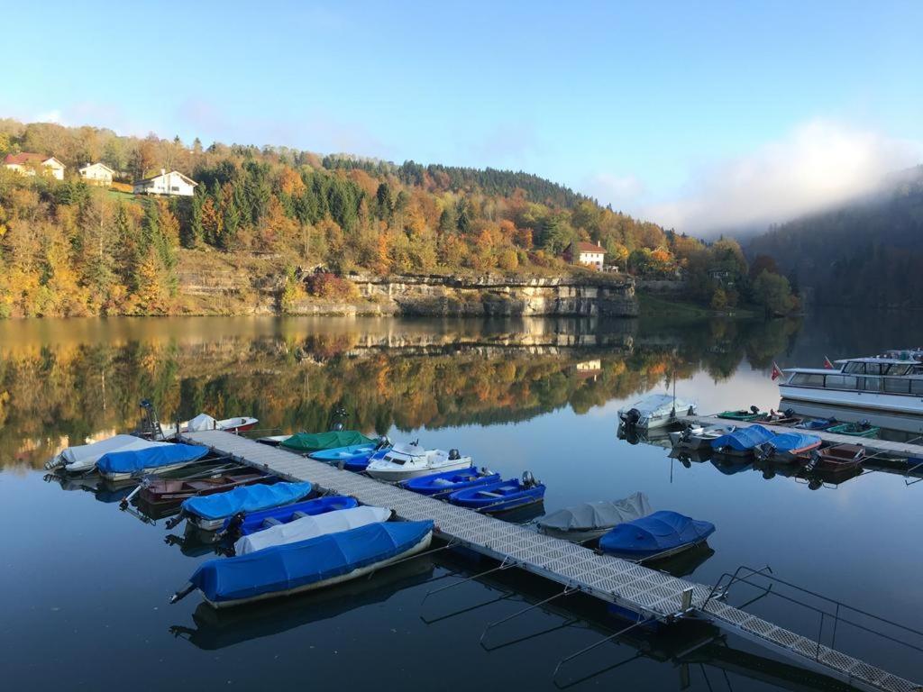 Hotel Les Rives Du Doubs Les Brenets Dış mekan fotoğraf
